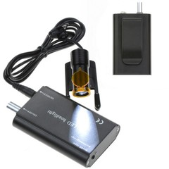 Dental 5W Portable LED Headlight with Filter Plastic Clip Dental Headlamp DY-008