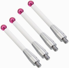 4Pcs For Renishaw A-5000-3709 CMM Probe Stylus 50mm-Ceramic Stem – 6mm Ball NEW