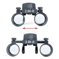Dental Surgical Binocular Glass Medical Magnifier Loupes LED Lamp Head Light