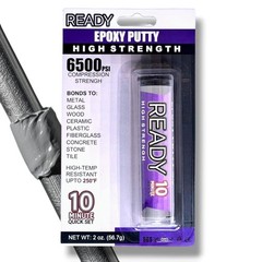 High Temperature Resistant 2oz Epoxy Putty – 10-Minute Cure for Strong Repairs