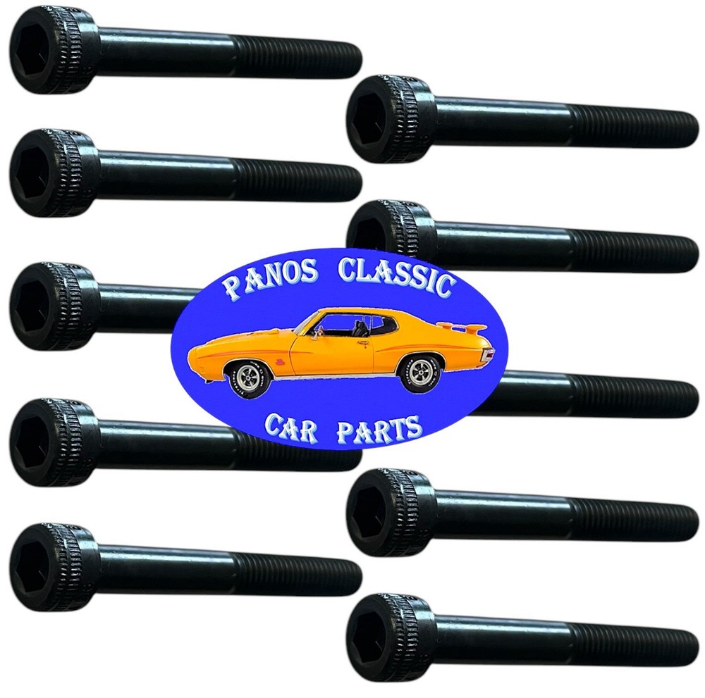 Holo-Krome M6-1 x 50mm Socket Head Cap Screw Black Finish USA Ford 10pc Set #682