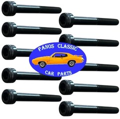 Holo-Krome M6-1 x 50mm Socket Head Cap Screw Black Finish USA Ford 10pc Set #682