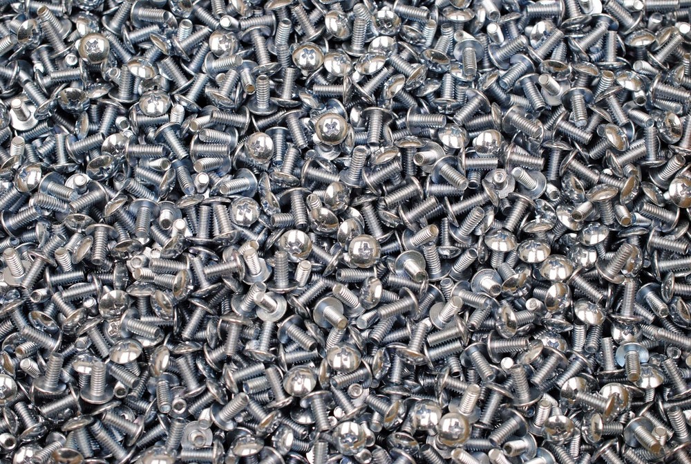 (2000) Phillips Truss Head 8-32 x 3/8 Machine Screws #8 Zinc