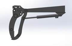 JMA 24in Mini Excavator Brush Rake 2-3 Ton 35mm Pin-On Land Clearing Grapple