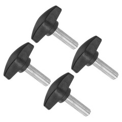 Tee Wing Knobs M8 x 25mm Plastic T Thumb Screw Clamping Knob 4PCS