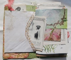 Vintage Style Junk Journal Handmade 86 Pages Women Mother Journal