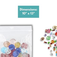 Clear Reclosable Bags 10″x13″ 2Mil Top Seal Jewelry Plastic Polybags 4000 Pieces