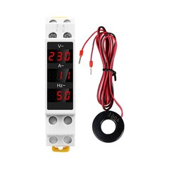 AC 80-500V 100A DIN Rail Ammeter Voltmeter Digital Display Voltage Current Meter