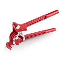 3″ 1 Tubing Bender 0-180 Degrees Manual Pipe Bender Tool For 1/4 5/16 3/8″ Red