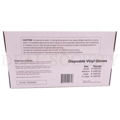 Powder Free Vinyl Gloves, Disposable, Latex Free, XLARGE Size, 200 Gloves Total