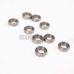 (10) MR106ZZ 6x10x3mm P0 ABEC1 Deep Groove Ball Miniature Bearing Gcr15