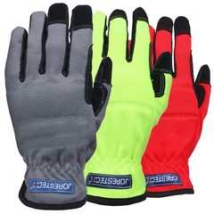 All Purpose Utility Work Gloves High Performance Mechanics Gloves, 3 Pair NEW