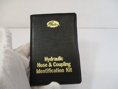 1981 GATES Hydraulic Hose & Coupling Identification Kit w/ Book (3) Tools LN