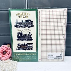 Traveler’s Company Notebook Traveler Train 2018 LIMITED EDITION Plastic Sheet