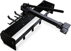 42 Inch Tow Behind Box Scraper Adjustable 30° Blade Angle Universal Hitch Lawn