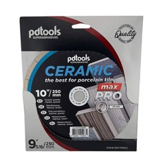 10″ Diamond Blade for Porcelain Tile – Max Pro 1.6mm – Tile Saw/Cutter