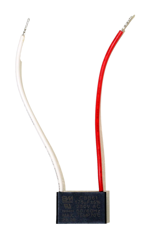 CEILING FAN CAPACITOR 1.75uf 250VAC with 1 year warranty Our 25th year on eBay