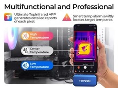 ⭐2026 TOPDON TC001 PLUS Dual-lens 256X192 IR Thermal Imaging Camera For Android