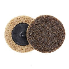 50 Pack – 2″ Roloc Surface Conditioning Discs Coarse Tan Quick Change Prep Pads