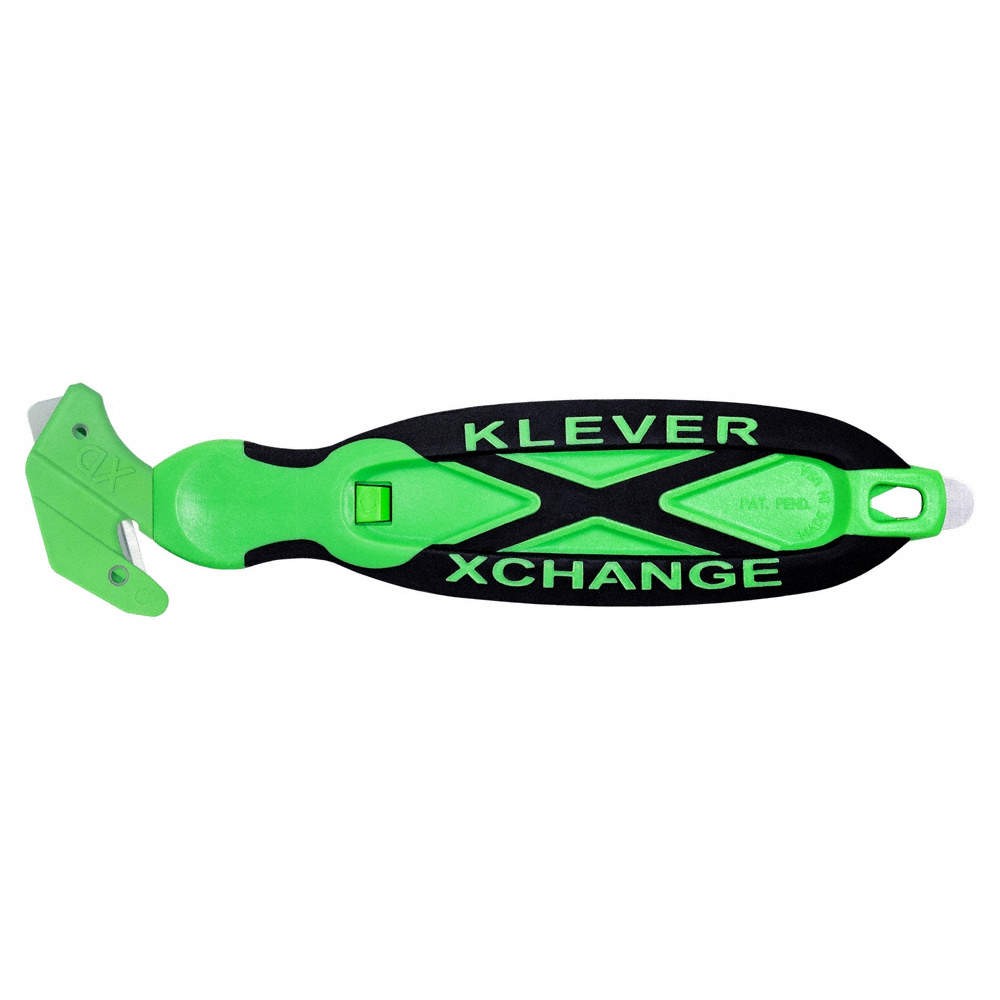 KLEVER KCJ-XC-65X Hook Cutter,CS Blade,Green Handle 812DJ9