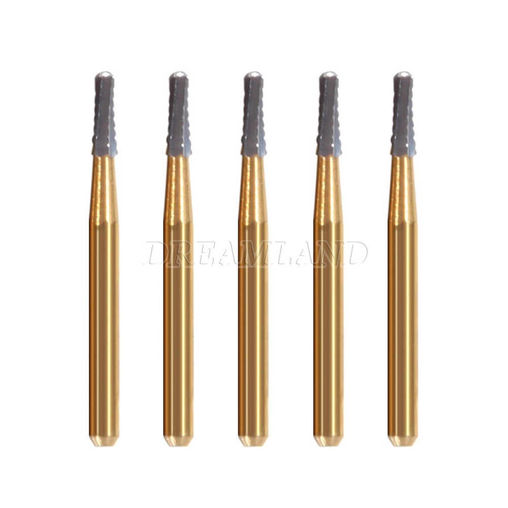 Dental Tungsten Steel Carbide Crown Metal Cutting Burs For High Speed FG-1957