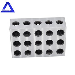 2-4-6 Blocks 23 Holes Matched Pair Ultra Precision .0002″ Machinist 246 Jig