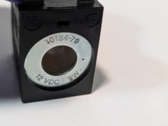 Deltrol 10184-79 solenoid valve coil, 12VDC 9W spade terminals, as shown
