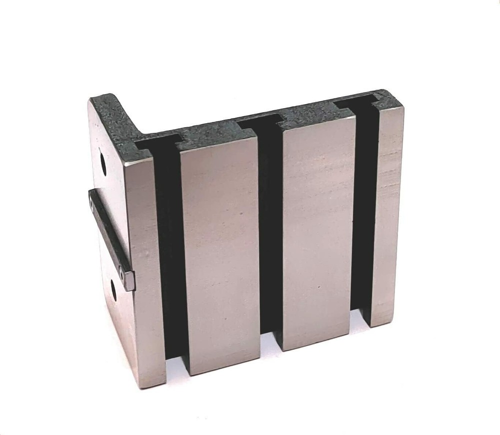 Caste Iron T- Slotted Webbed Angle Plate 110 x 105 x 60 mm-USA FULFILLED