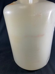 NALGENE 20L 5 Gal Carboy Polypropylene White 526x282mm Handles PP 2250-0050