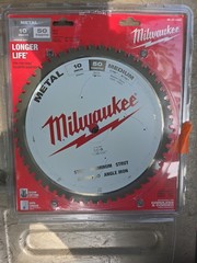 Milwaukee 10″ Carbide Tipped Metal Cutting Saw Blade (READ DESC.)