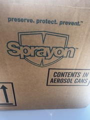 Sprayon Food Grade Chain Lubricant, Aerosol, 15 Oz. Case Of 12