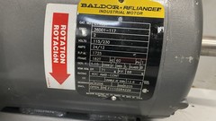 Baldor-Reliance L1405T 2HP Motor /single phase/115/230 volt 1725 RMP