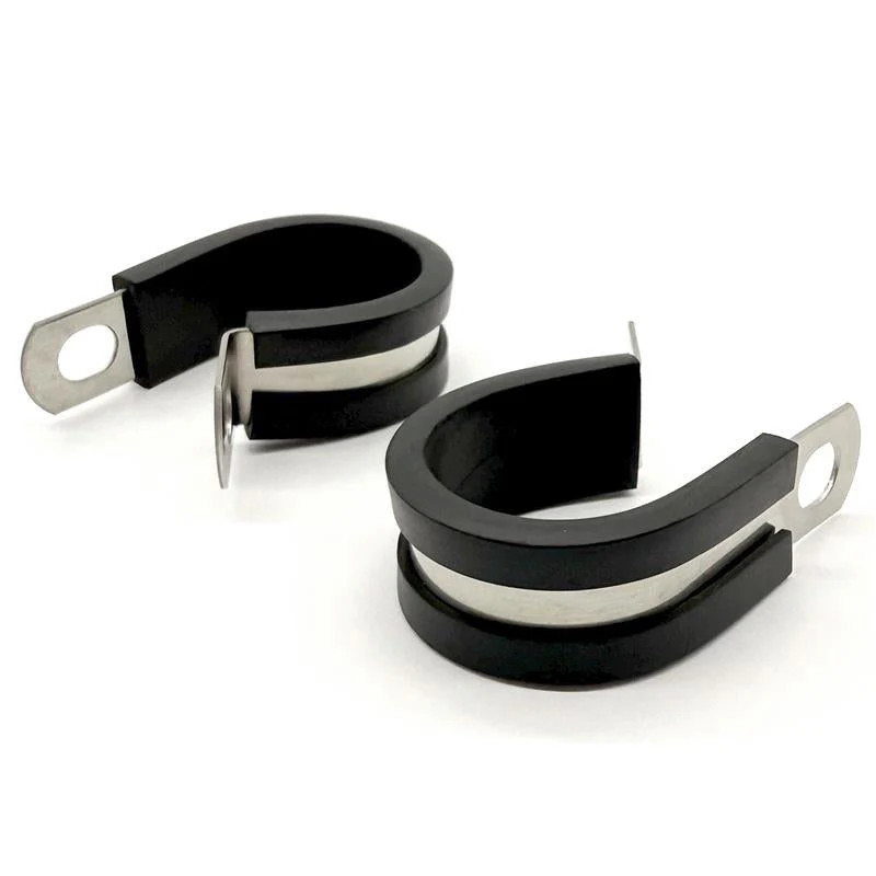 5/8″ Stainless Steel Rubber Insulated Medium Duty Cable Clamp