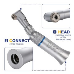 10 * NSK Style Dental Low Slow Speed Contra Angle Handpiece Latch E-type AS