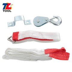 Mini Electric Hoist 440LBS/200kg Crane Winch with Wired Remote Control 510W 110V