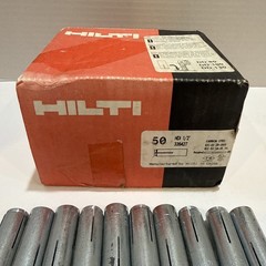 50/box Hilti 336427 HDI 1/2” Anchors Used