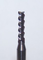 (.0850″) CARBIDE 3 FLUTE DOWNCUT ENDMILLS FOR SOFT PLASTIC WOOD 1703-0850.320L