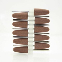 50 Pcs Dental Lab Silicone Rubber Polishers Diamond Polishing Burs 2.35 mm