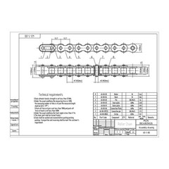#40 Roller Chain x 10 feet + 2 Connecting Links + Same Day Expedited Shipping