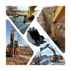 11.8in Digging Bucket Attachments for Mini Excavator, 300mm Trench Buckets wi…