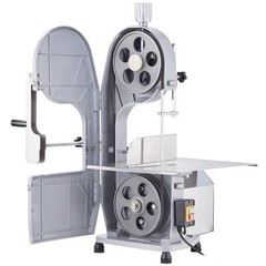 VEVOR 1500W Commercial Electric Meat Bandsaw Stainless Steel Bone Sawing Machine