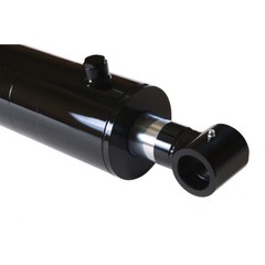 Hydraulic Cylinder Welded Double Acting 4″ Bore 10″ Stroke Cross Tube 4×10 NEW