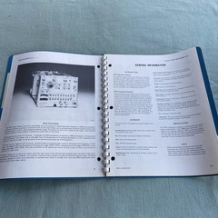 Tektronix Instruction Manual 7D01 Logic Analyzer 1st Printing 1976 w/ Options O
