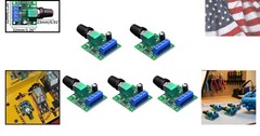 PWM DC Motor Speed Controller 1.8v 3v 5v 6v 12v 2A 30W Low Voltage Adjustable…