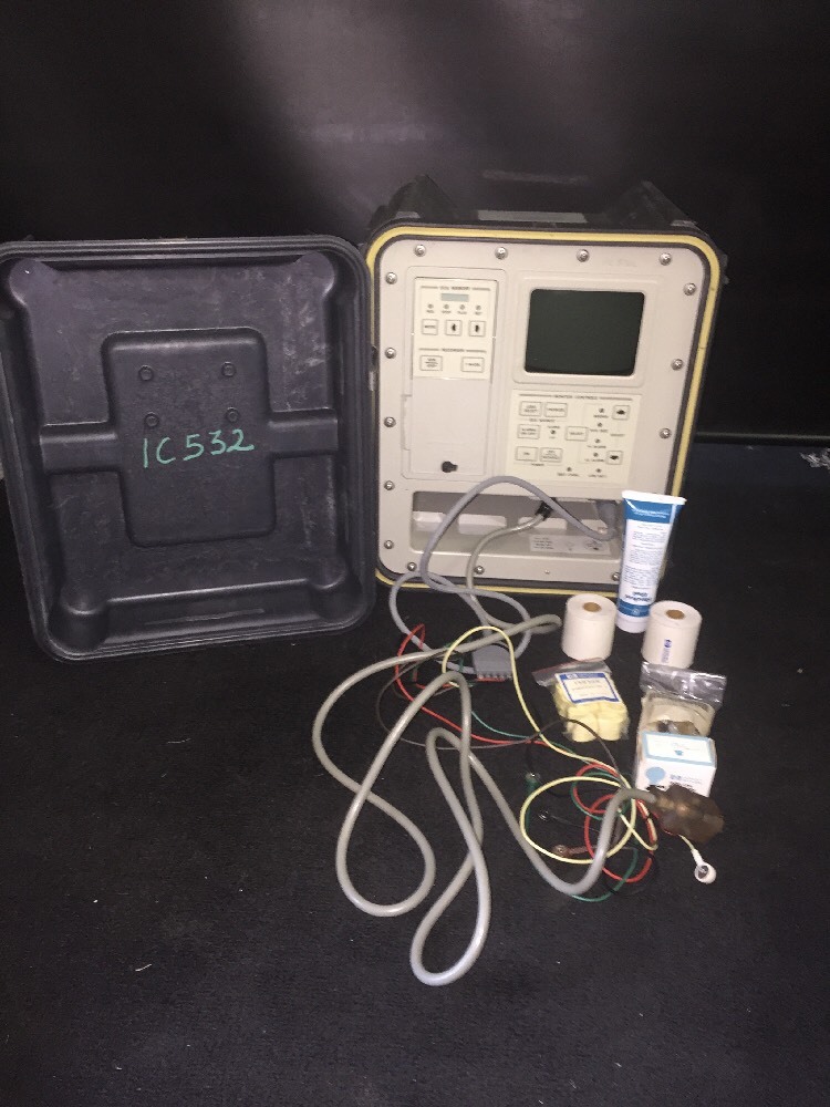 HP Electrocardiograph Monitor Recorder 43200MC In Pressure Case See Description