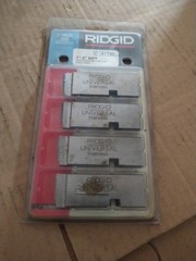 RIDGID 47790 1”-2” Right-Handed Threading Machine Die Set USED ONCE