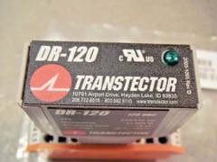 Transtector DR120 DIN Rail Mount 120VAC Surge Protector