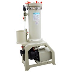 220V Electric High Flow Industrial Liquid Filter Electroplating Nickel Chemical
