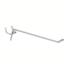 [100 Pack] 6″ Pegboard Hooks | Tool Organization Hooks for 1/8″ & 1/4″ Pegboards
