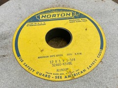 Norton 32A60-K5VBE Surface Grinding Wheel 12 x 1”x 1-3/4 Made in USA, 2070 RPM